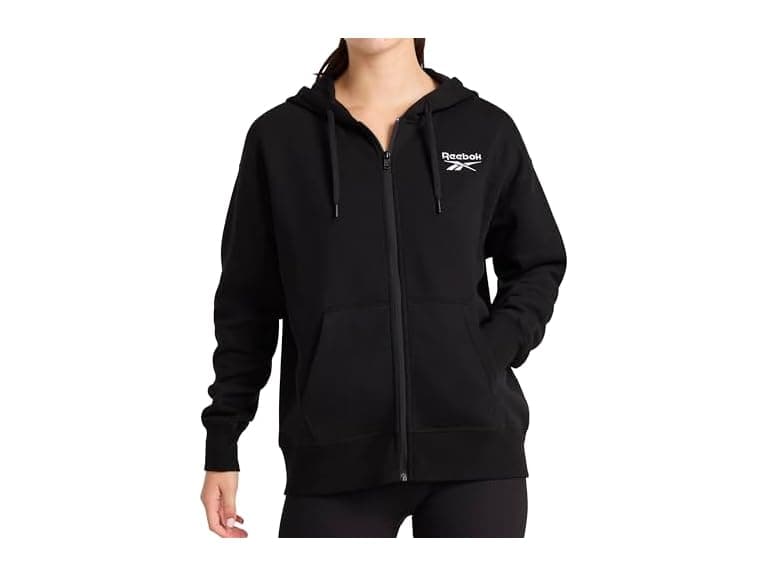 Reebok Womens Embroidery FullZip Hoodie
