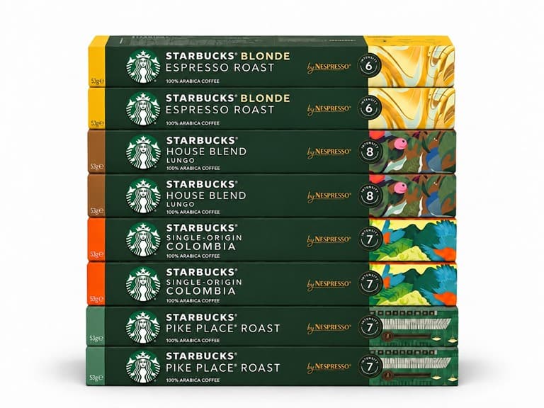 Starbucks By Nespresso Assorted Classic 80ct