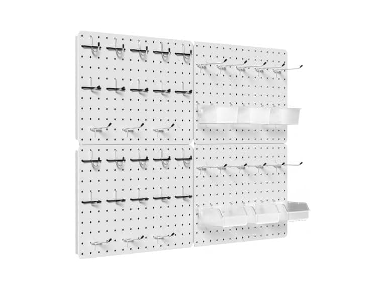 PHX Grove 36 Hooks Metal Pegboard