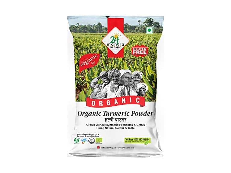 24 Mantra Organic Turmeric Powder 3.5 Oz