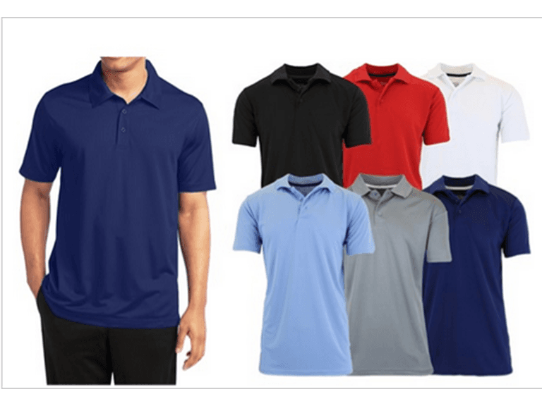 3Pk Mens S/S Performance Polo