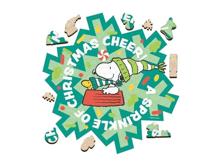 WOODLUX Peanuts Snoopy Puzzle for Adults
