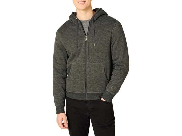Amazon Essentials Men's Sherpa Lined Hoodie