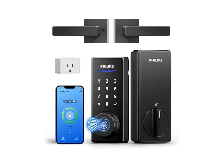 Philips DDL240X-1HBG-L-MB Philips WiFi Smart Lock with H