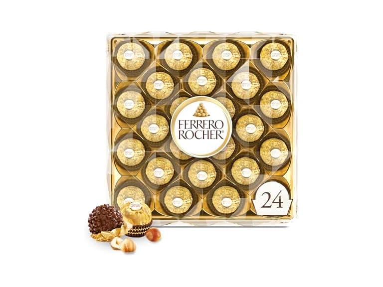 Ferrero Rocher Hazelnut Choc Box 24ct