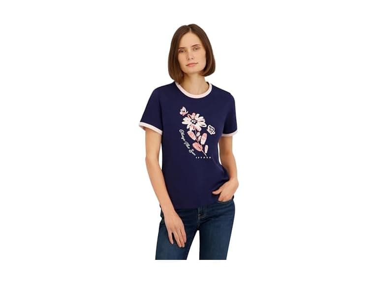 Spyder Womens Floral Chase The Sun Graphic SS Tee