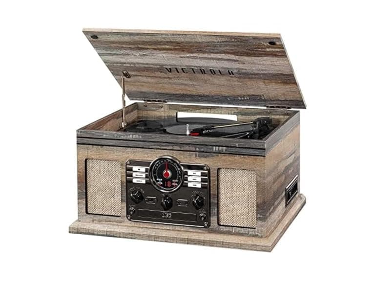 Victrola The Quincy 6-in-1 Bluetooth Record Player (Open Box) (New; Open Box)