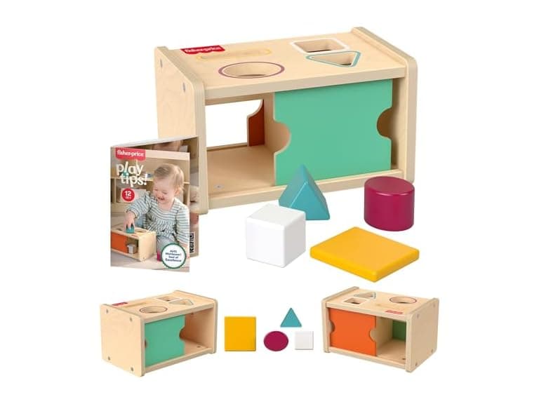 Fisher-Price Wood Permanence Box