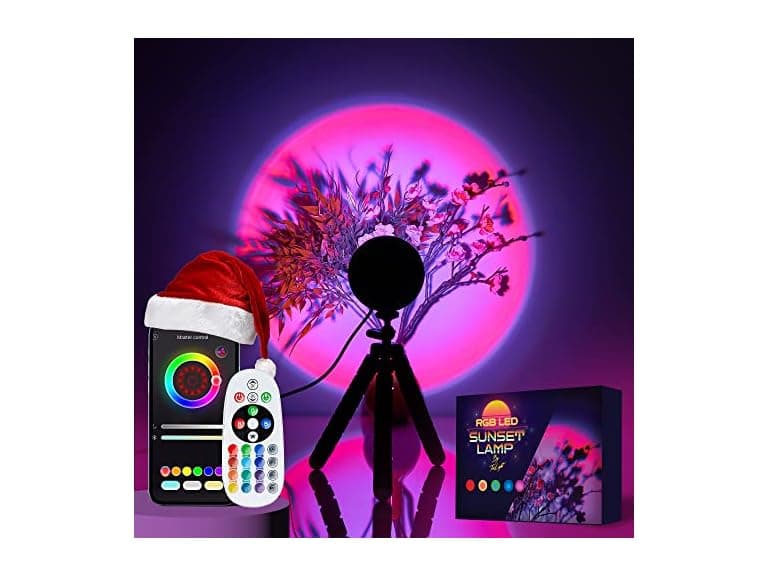 Sunset Lamp Projector w/ Remote Control