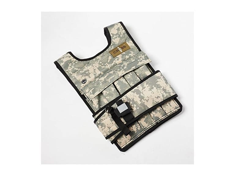 CROSS101 60LBS Adjustable Weighted Vest