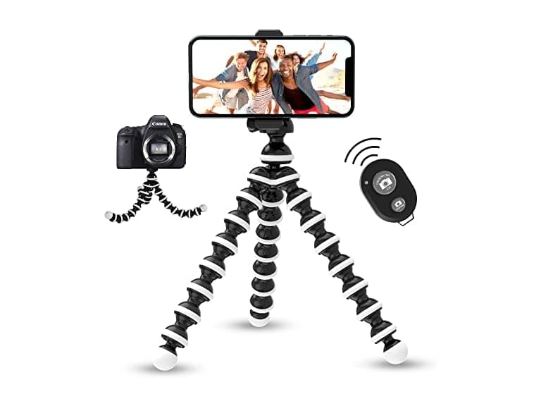 TalkWorks Flexible Tripod for iPhone & Camera