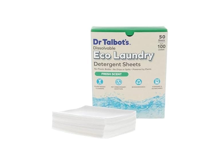 Dr Talbots Eco Laundry Sheets Fresh 50 Count