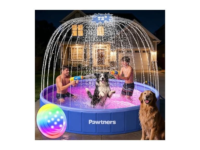 Pawtners Foldable Dog Pool