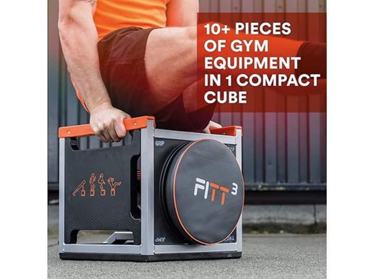 FITT Cube HIIT Machine - 2 Cords & 3 Bands