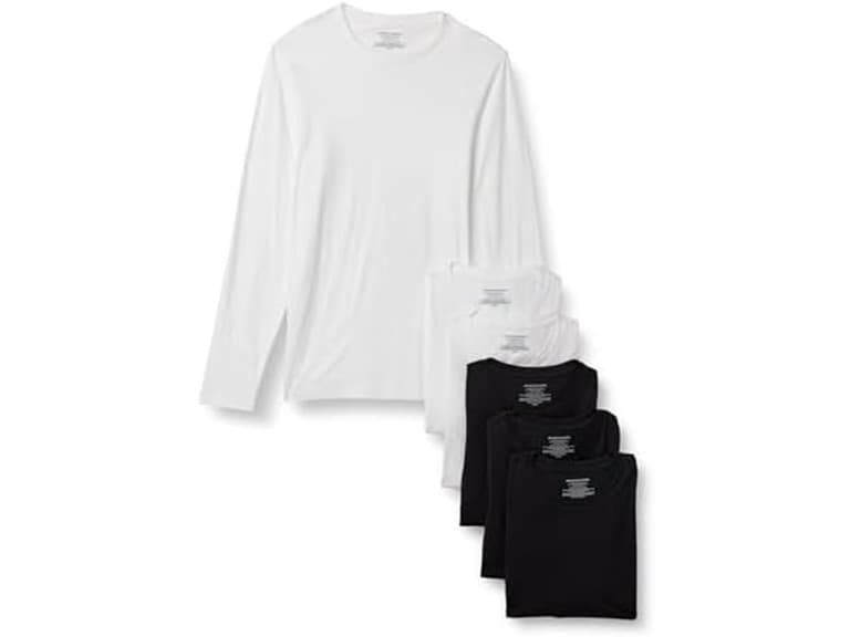 Amazon Essentials Men Cotton Long Undershirt