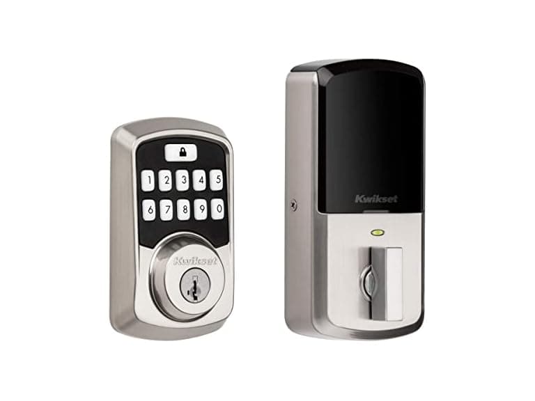 Kwikset Aura Bluetooth Programmable Keypad Nickel