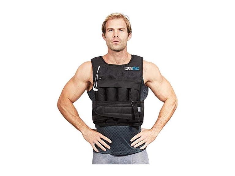 RUNmax rf20nop Run Fast Weighted Vest (20lbs)