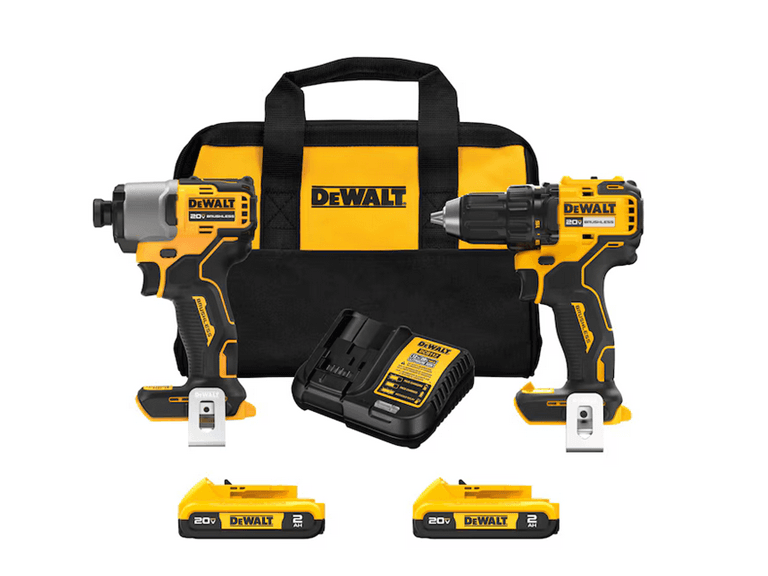 DEWALT DCK275C2 20V MAX Drill/Driver, Impact Kit