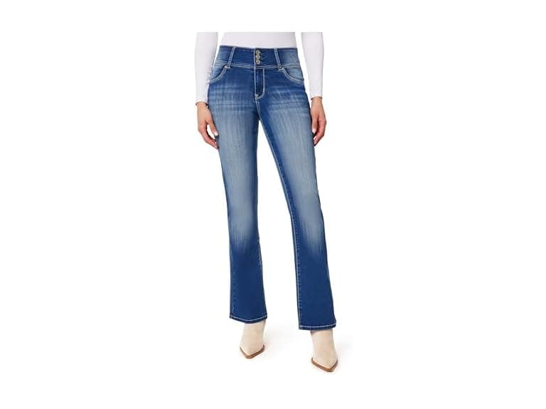 WallFlower Women Sassy Bootcut High Rise Jeans