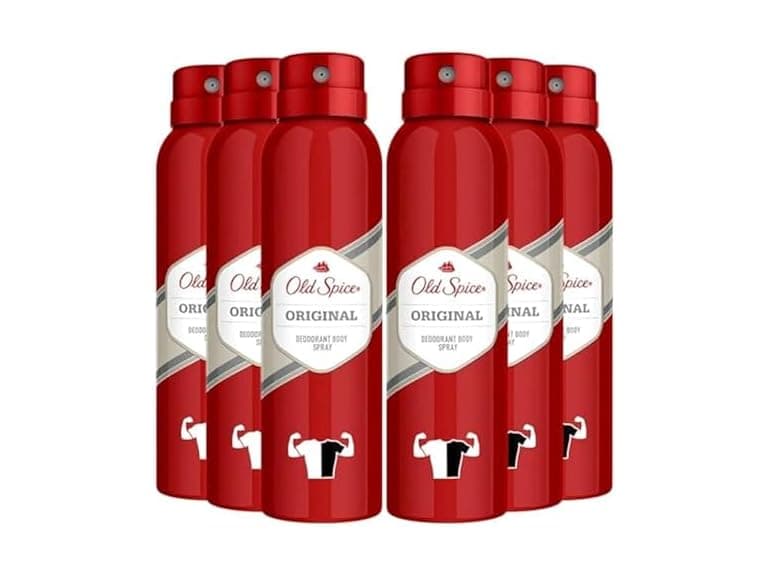 Old Spice Deodorant Body Spray Original 6pk