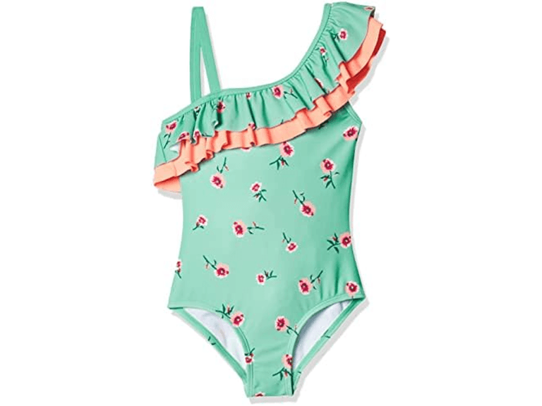Kanu Surf Girls Morgan Ruffle 1-shoulder Swimsuit