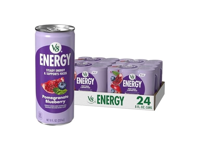 V8 Energy Pomegranate Blueberry 8oz 24 Pack