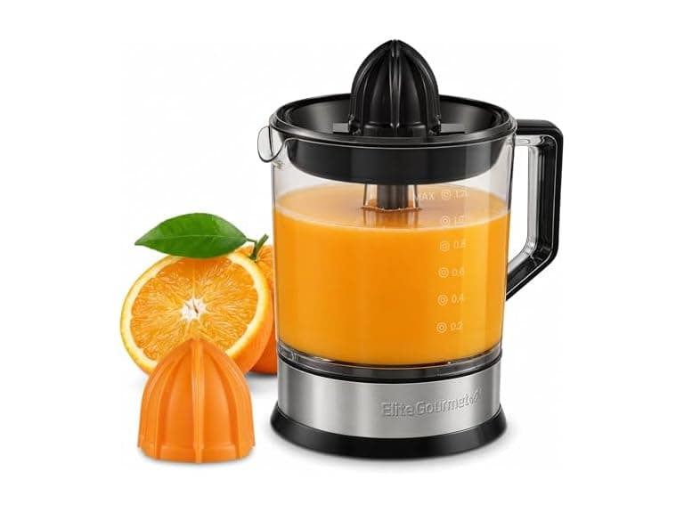 Elite Gourmet Ets740 BPA-Free 40-Watt Citrus Cones