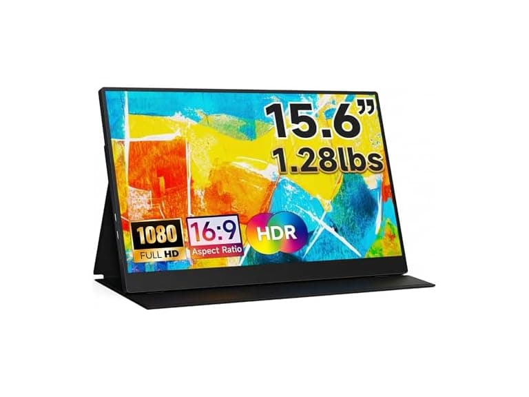 CZGG 15.6in 1080P FHD Portable Monitor