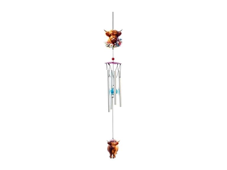 Spoontiques Highland Cow Wind Chime