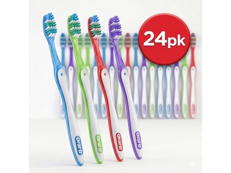 24 Pack: Oral B Fresh & Clean Soft