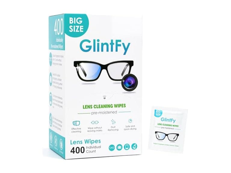 GlintFy Lens Wipes, 400 Count