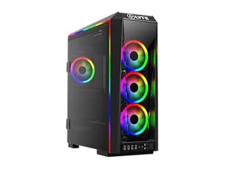 GAMDIAS E-ATX Mid-Tower Gaming PC Case