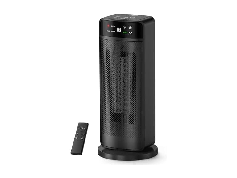 1500W PTC Ceramic Space Heater w/Remote