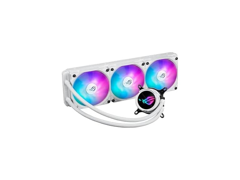 ASUS ROG Strix LC III 360 ARGB LCD White Edition