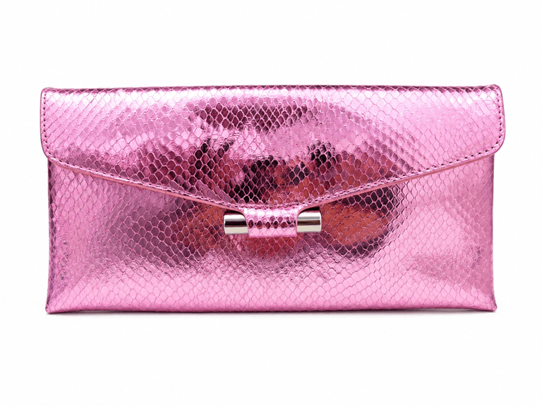 Stuart Weitzman Danika Metallic Clutch