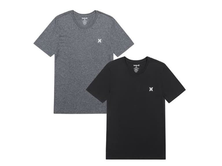 Hurley Men's SS Crew Neck Basic Tee