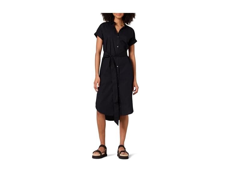 Amazon Essentials Women Short Sleeve Button Dress