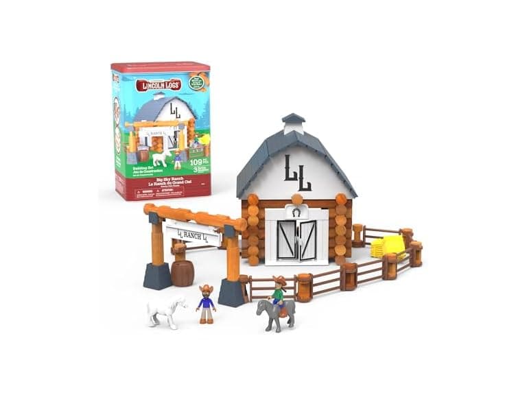 Lincoln Logs Big Sky Ranch Building Set