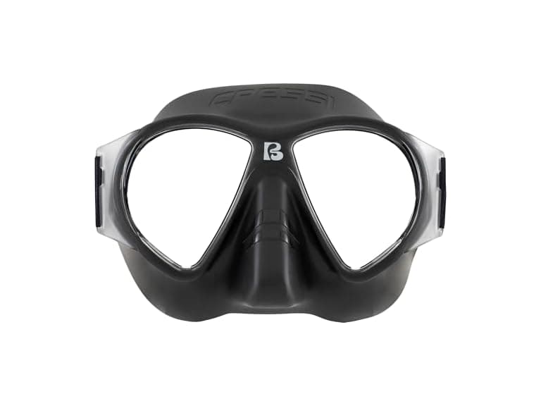 Cressi Force 2-Lens Dive Mask, Black