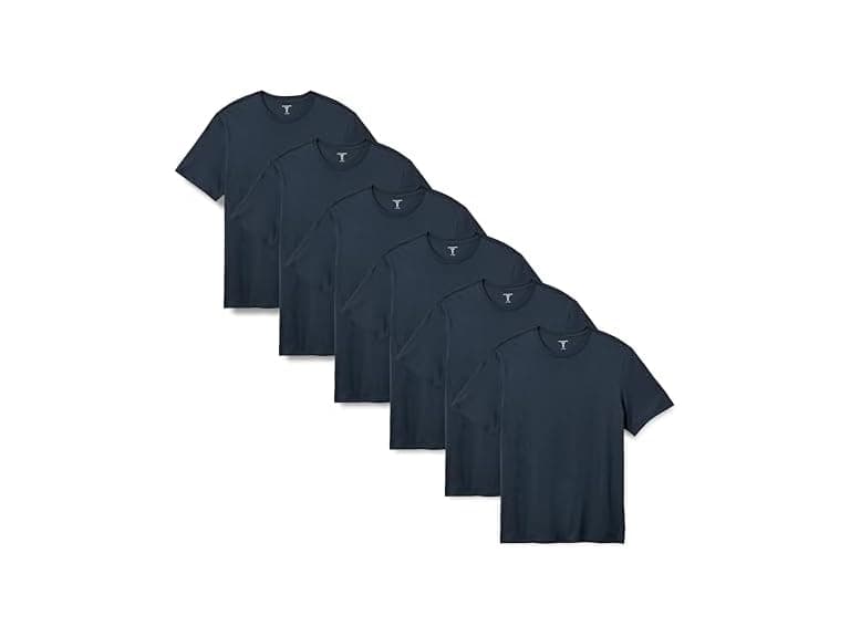 Amazon Essentials Mens Crew Tee 6Pk