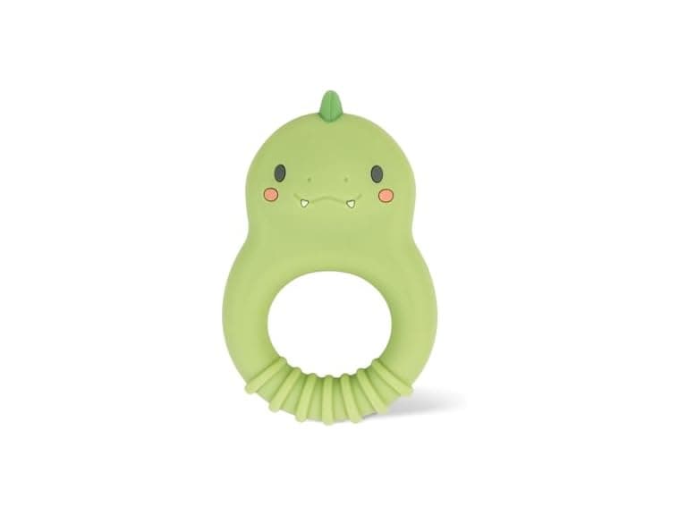 Tiger Tribe Dino Silicone Teether