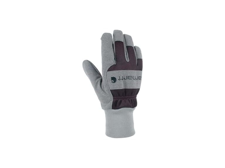 Carhartt Women Synthetic Suede Knit Cuff Glove (M)