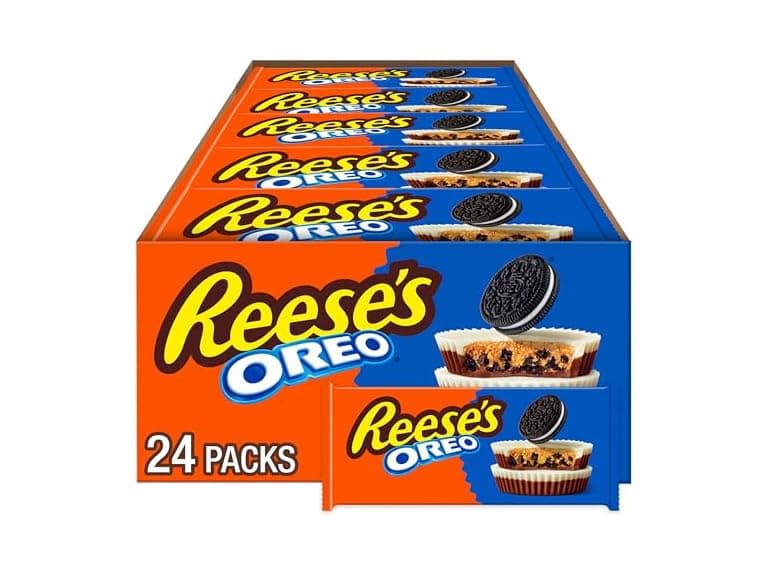 Reeses Oreo Milk Choc White Creme 24ct