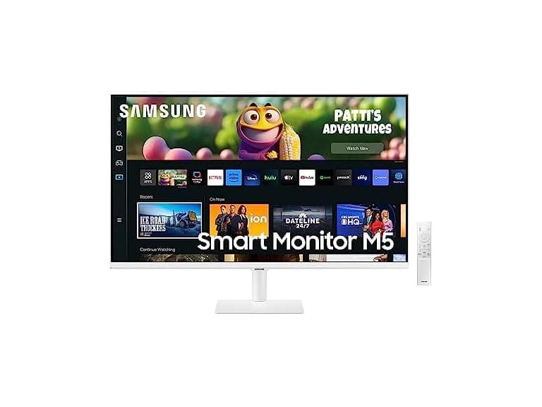 Samsung 32" M50C FHD Smart Monitor | White (Factory Reconditioned)