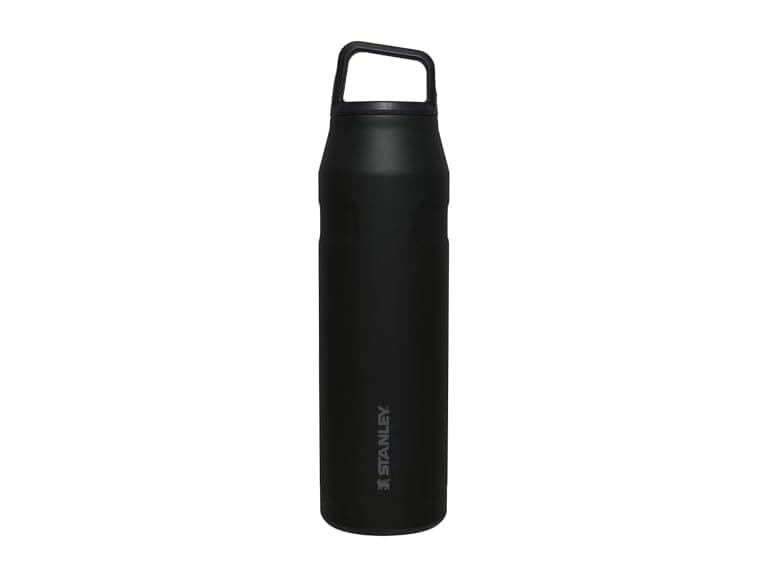 Stanley IceFlow Cap and Carry Water Bottle, 36oz, Black
