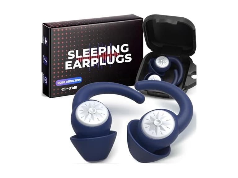 Roinoim Sleep Ear Plugs Royal Blue 2pr