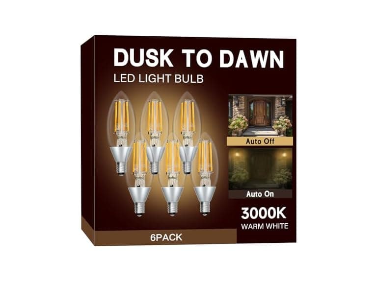 UNILAMP W0860 Dusk to Dawn Light Bulbs