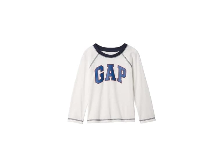 GAP Boys Long Sleeve Logo Raglan Tee