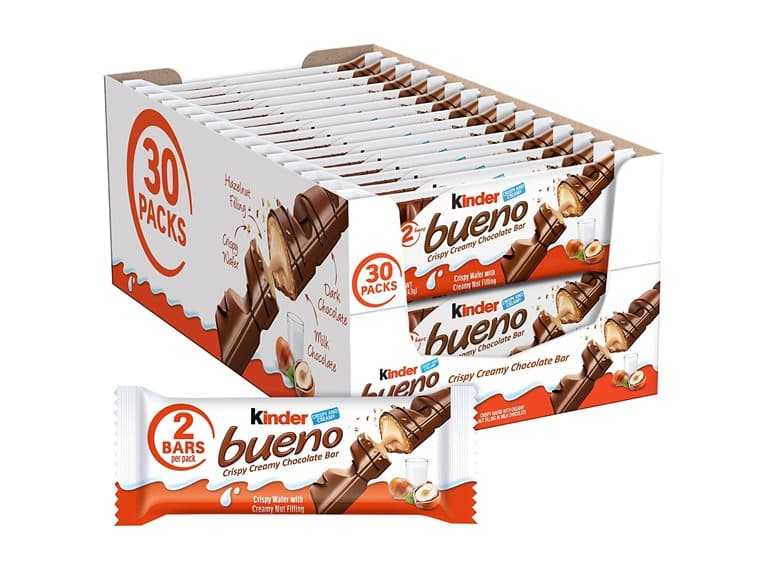 Kinder Bueno Milk Choc Hazelnut 30pk