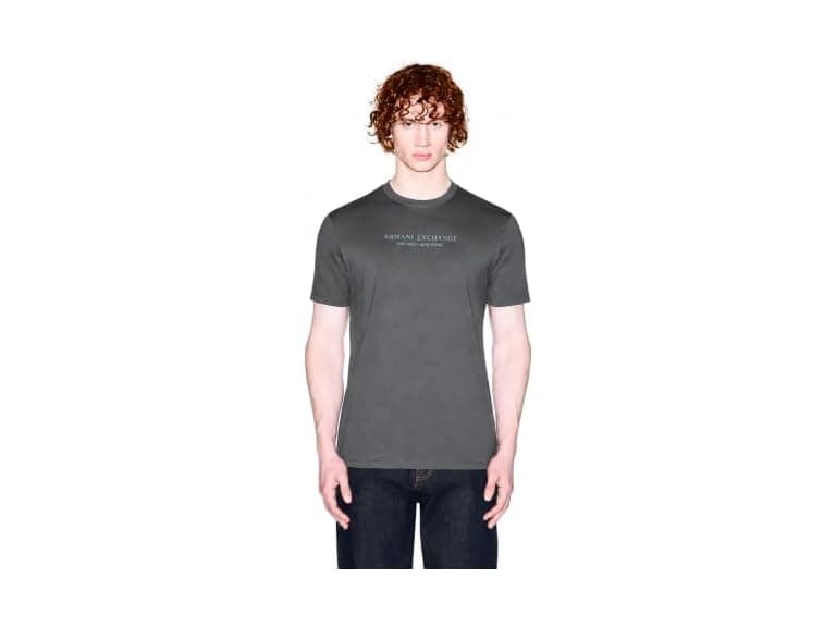 Armani Exchange Men Center Logo York Logo Tee